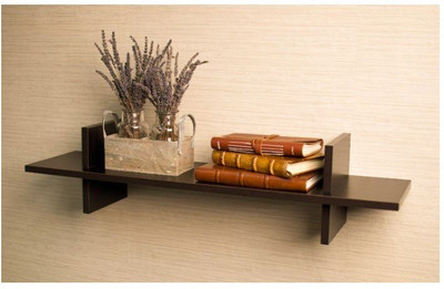 Rajtai Shree MDF Wall Shelf(Number of Shelves - 3, Brown)