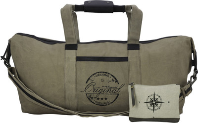 NEUDIS Genuine Leather & Recycled Stone Washed Canvas Duffle Bag for Gym & Travel - Original Gym Bag(Green)
NEUDIS Genuine Leather & Recycled Stone Washed Canvas Duffle Bag for Gym & Travel - Original Gym Bag(Green)