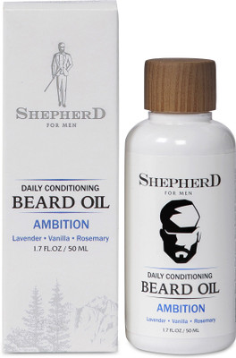 SHEPHERD Daily Conditioning Beard Oil - Ambition Hair Oil(50 ml)