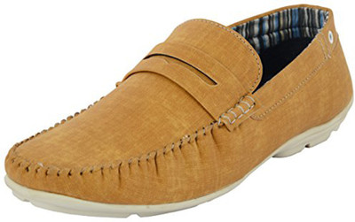 Pawn craft Loafers For Men(Beige