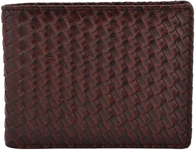 ADAMO Men Brown Artificial Leather Wallet(10 Card Slots)