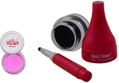 Vozwa Pink Shimmer Powder and Music Flower Gel Eyeliner(Set of 2)
Vozwa Pink Shimmer Powder and Music Flower Gel Eyeliner(Set of 2)