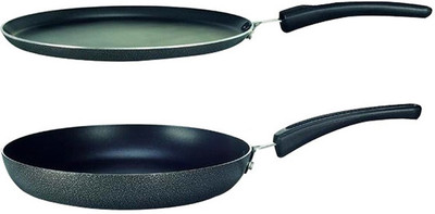 Prestige Omega Select Plus Twin Pack Cookware Set(PTFE (Non-stick), 2 - Piece), Black
Prestige Omega Select Plus Twin Pack Cookware Set(PTFE (Non-stick), 2 - Piece), Black
