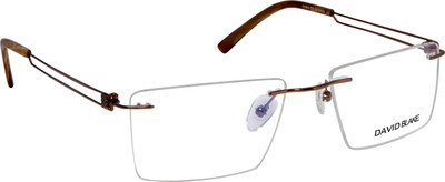 David Blake Rimless Rectangle Frame(52 mm