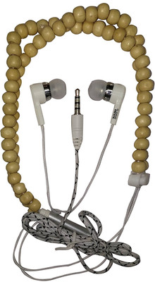 DDPL WH-ME7004 With Mic Headphone(Off White, In the Ear)