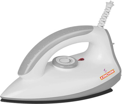 Kanchan perfect plus 1000W Dry Iron(White)