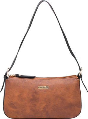ESBEDA Women Casual Tan PU Hand-held Bag
