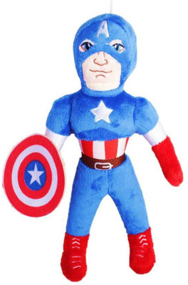 ToyJoy Captain America 30cm Superhero Premium quality Avenger soft plushed stuffed toy - 30 cm(Multicolor)
ToyJoy Captain America 30cm Superhero Premium quality Avenger soft plushed stuffed toy - 30 cm(Multicolor)