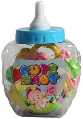 Mr. Tomato Baby Bottle (BIG) Rattle(Multicolor)