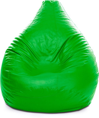 Home Story XXXL Bean Bag Cover (Without Beans)(Green)
