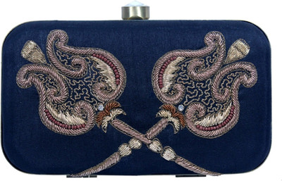 Lajos Casual Black Clutch