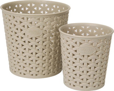Jaypee Plus 1 Compartments Plastic Stand(Beige)