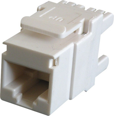 MX RJ45 CAT 6 I/O Punch Down Network Keystone Jack CAT6 Lan Adapter(100 Mbps)