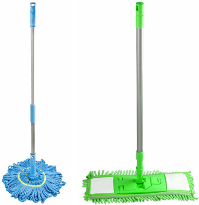 Jubilant Lifestyle Wet & Dry Mop(Multicolor)