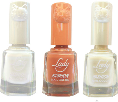 Lady Fashion Colour Cap Insta Dry Nail polish (Evergreen Colours) White,Nude,Creamy White(Pack of 3)
Lady Fashion Colour Cap Insta Dry Nail polish (Evergreen Colours) White,Nude,Creamy White(Pack of 3)