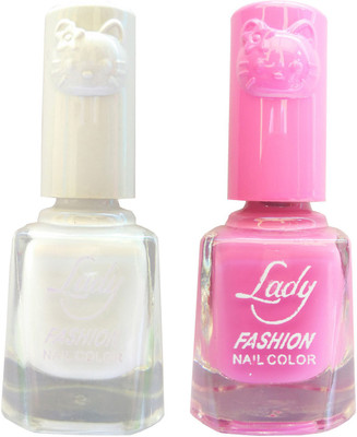 Lady Fashion Colour Cap Insta Dry Nail polish (Evergreen Colours) White,Pink(Pack of 2)
Lady Fashion Colour Cap Insta Dry Nail polish (Evergreen Colours) White,Pink(Pack of 2)
