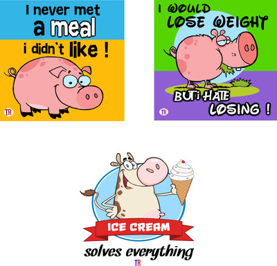 IC MEAL LOSE WEIGHT Paper Print(12 inch X 12 inch, Rolled)