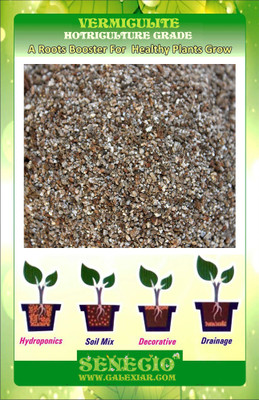 SENECIO™ VERMICULITE - 1.4Kg Horticulture Grade Coarse Exfoliate Non Toxic Soil Manure(1.4 kg Powder)
SENECIO™ VERMICULITE - 1.4Kg Horticulture Grade Coarse Exfoliate Non Toxic Soil Manure(1.4 kg Powder)