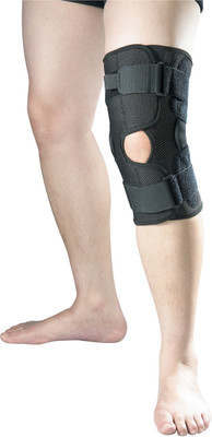 IM Hinged Knee Support (XL, Black)