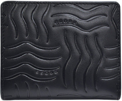Cross Men Black Genuine Leather Wallet(2 Card Slots)
