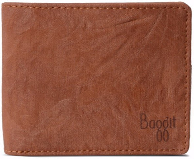 Baggit Men Tan Artificial Leather Wallet(6 Card Slots)