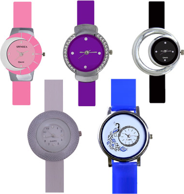 SPINOZA 02SP02 Glory Multicolored designer beautiful latest collection set of five Watch - For Women
SPINOZA 02SP02 Glory Multicolored designer beautiful latest collection set of five Watch - For Women