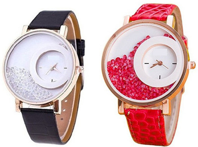 Om Designer Mxree Free Diamond Watch for Girls & Women Combo (Pack of 2) Watch - For Women
Om Designer Mxree Free Diamond Watch for Girls & Women Combo (Pack of 2) Watch - For Women