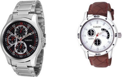 Tarido TD1030SM01-TD1173SL02 Exclusive Black & white Dial Combo watches for men Watch - For Men
Tarido TD1030SM01-TD1173SL02 Exclusive Black & white Dial Combo watches for men Watch - For Men