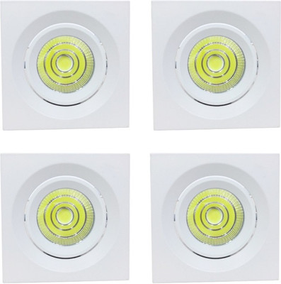 Bene COB 7w Radiance Square Recessed Light, Color of LED Warm White (Pack of 4 Pcs) Recessed Ceiling Lamp
Bene COB 7w Radiance Square Recessed Light, Color of LED Warm White (Pack of 4 Pcs) Recessed Ceiling Lamp
