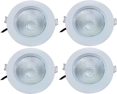 Bene Bene LED 9w Round Recessed Light, Color of LED White (Pack of 4 Pcs) Recessed Ceiling Lamp
Bene Bene LED 9w Round Recessed Light, Color of LED White (Pack of 4 Pcs) Recessed Ceiling Lamp