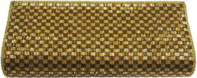 KAWAII Casual Gold Clutch