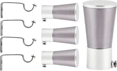 S Decor Grey Rod Rail Bracket(Pack of 4) 
S Decor Grey Rod Rail Bracket(Pack of 4)