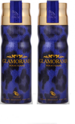 Ekoz Glamorama Pour Femme Maroon Deodorant - Pack of 2 Body Spray - For Women(200 ml, Pack of 2)
Ekoz Glamorama Pour Femme Maroon Deodorant - Pack of 2 Body Spray - For Women(200 ml, Pack of 2)