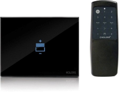 kolors KIAN BLIND CONTROL WITH REMOTE (BLACK) 10 One Way Electrical Switch(Pack of 1 Number of Switches - 1)
kolors KIAN BLIND CONTROL WITH REMOTE (BLACK) 10 One Way Electrical Switch(Pack of 1 Number of Switches - 1)