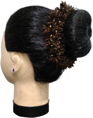 Kabello Reusable Wedding Accessories Hair Band(Brown)