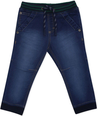 MINI KLUB Regular Boys Blue Jeans, Medium wash