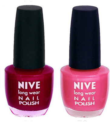 Nive Colour Blast Nail Polish (Set of 2 Nail Polish) 1405201730 Pink,Pink(Pack of 2)
Nive Colour Blast Nail Polish (Set of 2 Nail Polish) 1405201730 Pink,Pink(Pack of 2)