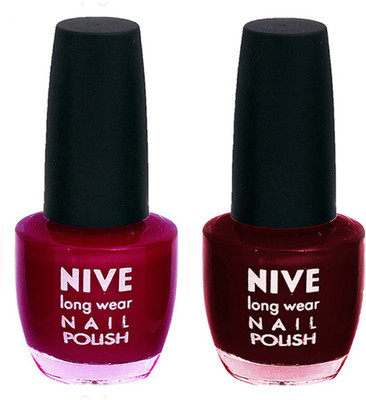 Nive Colour Blast Nail Polish (Set of 2 Nail Polish) 1405201709 Pink,Red(Pack of 2)
Nive Colour Blast Nail Polish (Set of 2 Nail Polish) 1405201709 Pink,Red(Pack of 2)