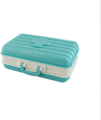 Tootpado 0 Portable Mini Pills Storage Box With 6 Compartments - Blue (1j473) - Convenient Travel Suitcase Jewellery Kit Pill Box(Blue)
Tootpado 0 Portable Mini Pills Storage Box With 6 Compartments - Blue (1j473) - Convenient Travel Suitcase Jewellery Kit Pill Box(Blue)