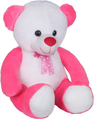 Ultra Pink Teddy Bear Soft Toy - 18 inch(Pink, White)