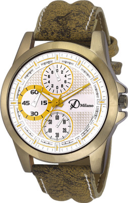 D'Milano WHT096 Magnificent Watch - For Men