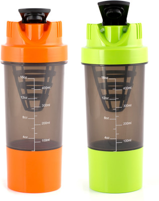 HAANS Cyclone Shakers Combo(set of 2) 1000 ml Shaker(Pack of 2, Orange, Green), Green;orange
HAANS Cyclone Shakers Combo(set of 2) 1000 ml Shaker(Pack of 2, Orange, Green), Green;orange