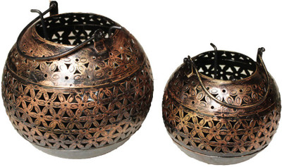 Paheli Craft Iron Metal Circular Golden Bowl Round Set Iron 2 - Cup Tealight Holder(Multicolor, Pack of 2)
Paheli Craft Iron Metal Circular Golden Bowl Round Set Iron 2 - Cup Tealight Holder(Multicolor, Pack of 2)