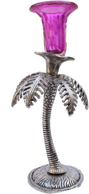 Paheli Craft Oxidised White Metal Silver Single Palm Tree Handicraft Cast Iron 1 - Cup Tealight Holder(Multicolor, Pack of 1)
Paheli Craft Oxidised White Metal Silver Single Palm Tree Handicraft Cast Iron 1 - Cup Tealight Holder(Multicolor, Pack of 1)