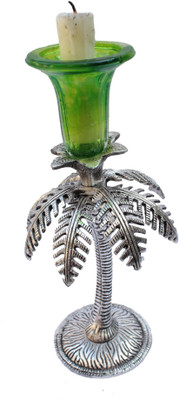 Crafticia Oxidised White Metal Silver Single Palm Tree Candle Holder Cast Iron 1 - Cup Tealight Holder(Multicolor, Pack of 1)
Crafticia Oxidised White Metal Silver Single Palm Tree Candle Holder Cast Iron 1 - Cup Tealight Holder(Multicolor, Pack of 1)