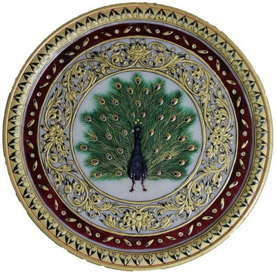 Crafticia Indian Marble Plate 12 Inch Handmade Gift Item For Home Decor Pink City Showpiece Stoneware Decorative Platter(Multicolor, Pack of 2)
Crafticia Indian Marble Plate 12 Inch Handmade Gift Item For Home Decor Pink City Showpiece Stoneware Decorative Platter(Multicolor, Pack of 2)