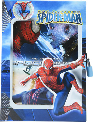 Asera Regular Diary(Spiderman Blue, Blue)