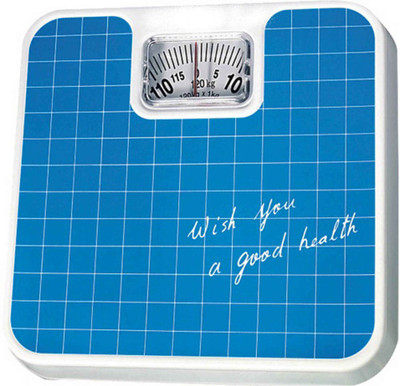 NSC Venus Weighing Scale(White, Blue), Blue;white