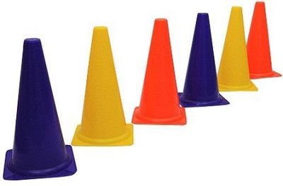 HOMMER Cone Marker Pack of 6(Red, Yellow)