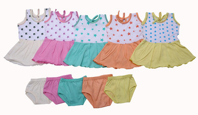 Heavenly Girls Casual Dress Panty(Multicolor